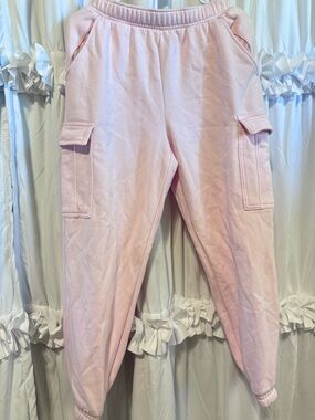 Universal Thread Pale Pink Elastic Waist Jogger Pants